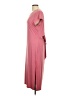 Athleta Solid Pink Casual Dress Size L (petite) - photo 5
