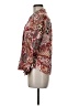 Chico's Paisley Burgundy Long Sleeve Blouse Size Med (1) - photo 5