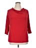 George Red 3/4 Sleeve Top Size XL - photo 1