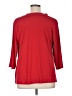 George Red 3/4 Sleeve Top Size XL - photo 2