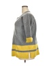Max Studio Color Block Gray Pullover Sweater Size 2X - photo 5