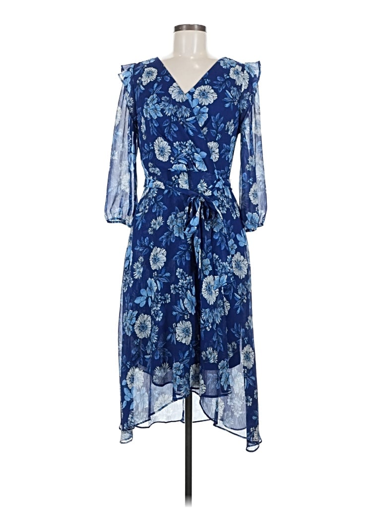Pre-owned Tommy Hilfiger Cocktail Dress In Blue