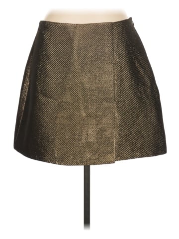 Reiss Faux Leather Skirt (view 1)