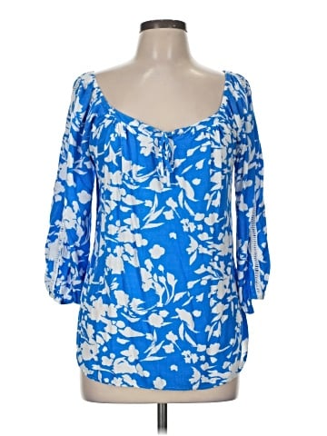 Walker & Wade 3/4 Sleeve Blouse (view 1)