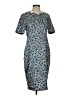 Assorted Brands Tweed Blue Casual Dress Size S - photo 1