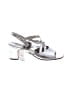 Assorted Brands Metallic Silver Sandals Size 7 (narrow) - photo 1