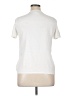 Halston Ivory Short Sleeve T-Shirt Size XL - photo 2