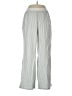 Sincerely Jules Stripes Silver Casual Pants Size L - photo 1