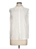 BA&SH White Sleeveless Button-Down Shirt Size Lg (3) - photo 1