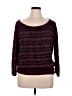 Ella Moss Burgundy Pullover Sweater Size M - photo 1