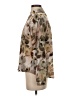 Primark 100% Polyester Floral Tan 3/4 Sleeve Blouse Size 4 - photo 5