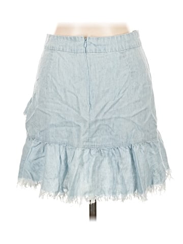 Mumu Blue Denim Skirt (view 2)