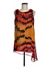 Joseph A. Tie-dye Orange Casual Dress Size M - photo 1