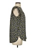 Ann Taylor LOFT 100% Polyester Yellow Sleeveless Blouse Size S - photo 4