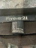 Forever 21 Chevron-herringbone Black Formal Skirt Size L - photo 4