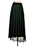 Zara Stripes Green Formal Skirt Size S - photo 2