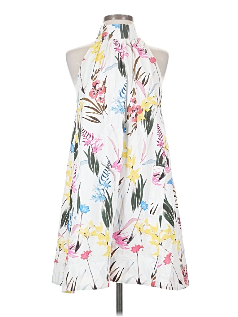 Pre-owned Maeve Casual Dress In White