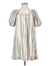 Madewell Stripes Gray Casual Dress Size XS - photo 1