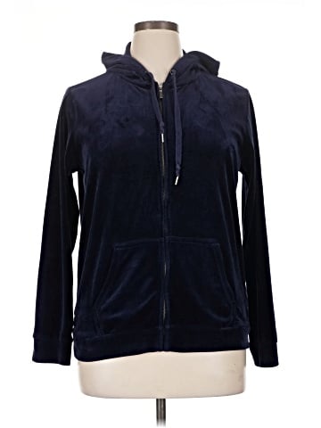 Gloria Vanderbilt Zip Up Hoodie (view 1)