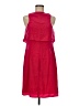 Laundry by Shelli Segal 100% Polyester Solid Red Cocktail Dress Size 8 - photo 1
