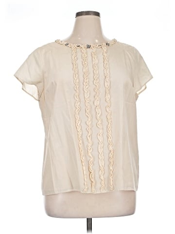 Boden Limited Edition Short Sleeve Silk Top (view 1)