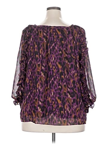 Cato 3/4 Sleeve Blouse (view 2)