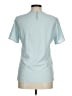 Marks & Spencer 100% Polyester Teal Short Sleeve Blouse Size UK 10 / US 6 - photo 2