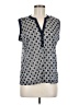 The Limited 100% Polyester Blue Sleeveless Blouse Size M - photo 1