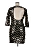 Trixxi Metallic Silver Cocktail Dress Size XL - photo 2