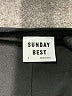 Sunday Best 100% Viscose Black Skort Size 8 - photo 3