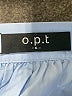 o.p.t Blue Casual Skirt Size 2 - photo 3