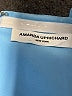 Amanda Uprichard 100% Polyester Color Block Blue Cocktail Dress Size S - photo 6