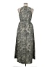 East Adeline 100% Polyester Animal Print Gray Casual Dress Size 1X - photo 2