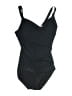 Unbranded Solid Black One Piece Swimsuit Size L (estimated) - photo 1