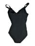 Unbranded Solid Black One Piece Swimsuit Size L (estimated) - photo 2