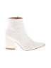 Nasty Gal Inc. Solid White Ankle Boots Size 4 - photo 1