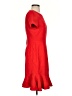 Cremieux Red Cocktail Dress Size 4 - photo 4