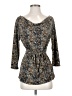 East5th Brown 3/4 Sleeve Blouse Size S - photo 1