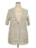 Torrid Silver Cardigan Size 2X Plus (2) - photo 1
