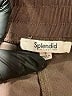 Splendid 100% Silk Solid Brown Silk Pants Size S - photo 6