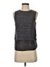 Theory 100% Silk Print Blue Gray Sleeveless Top Size S - photo 1