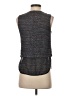 Theory 100% Silk Print Blue Gray Sleeveless Top Size S - photo 2