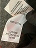 AGOLDE 100% Cotton Black 3/4 Sleeve Button-Down Shirt Size S - photo 7
