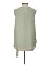 Zenana 100% Polyester Green Sleeveless Blouse Size L - photo 2