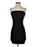 MNG Solid Black Cocktail Dress Size 2 - photo 1