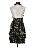 Calvin Klein 100% Polyester Animal Print Black Cocktail Dress Size 4 - photo 2