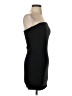 MNG Solid Black Cocktail Dress Size 2 - photo 4