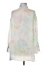 Zara 100% Polyester Tie-dye Ivory Long Sleeve Blouse Size XS (estimated) - photo 2