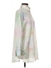 Zara 100% Polyester Tie-dye Ivory Long Sleeve Blouse Size XS (estimated) - photo 4
