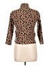 Btween 100% Polyester Animal Print Brown Turtleneck Sweater Size 10 - photo 2